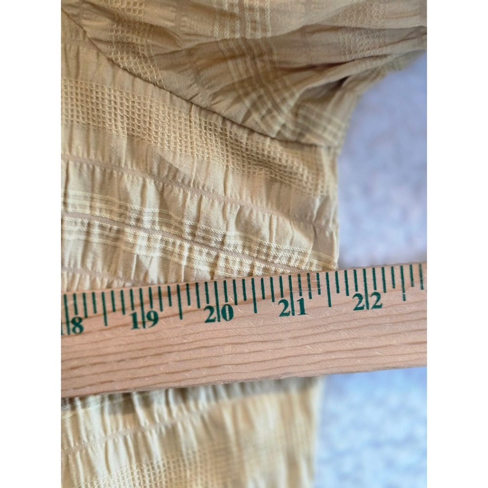 Y2K‎ Dress Barn Button Up Shirt Womens 1X Whimsigoth Boho Roll-Tab Sleeves - Picture 8 of 10